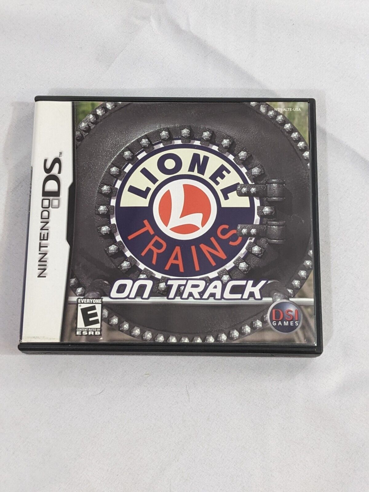 Nintendo DS Lionel Trains on Track Manual & Cartridge Game Case Only