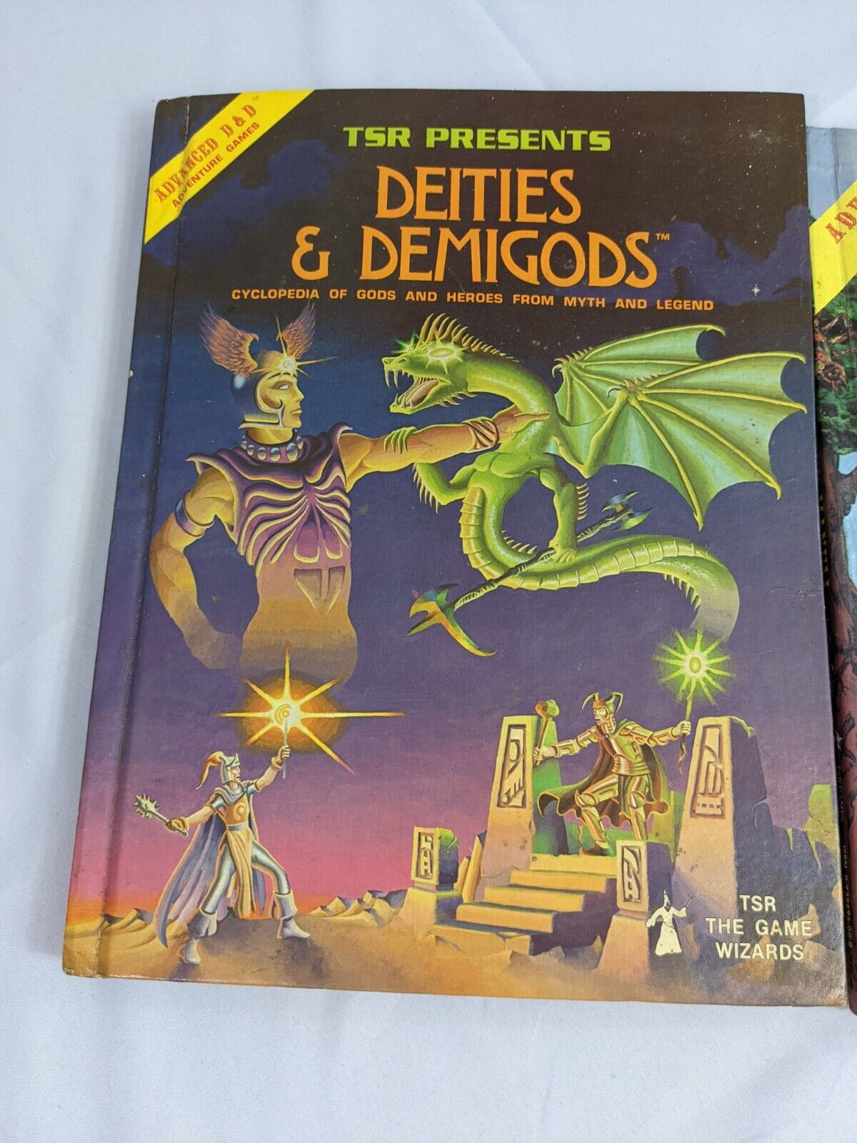 Advanced Dungeons & Dragons Monster Manual 4th Ed. Deities Demigods 1st Printing