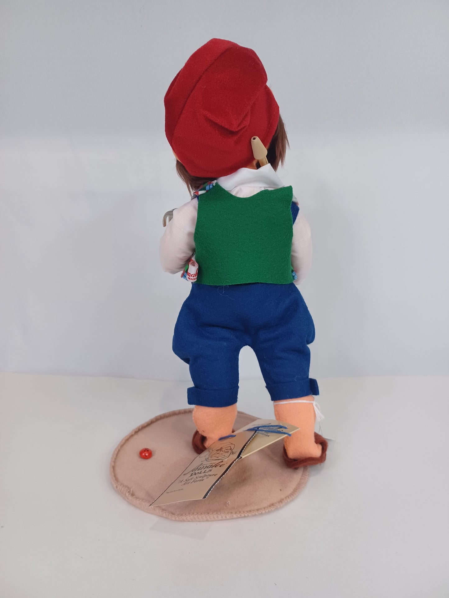 12" Workshop Gnome Holding Sailboat 736998 Annalee