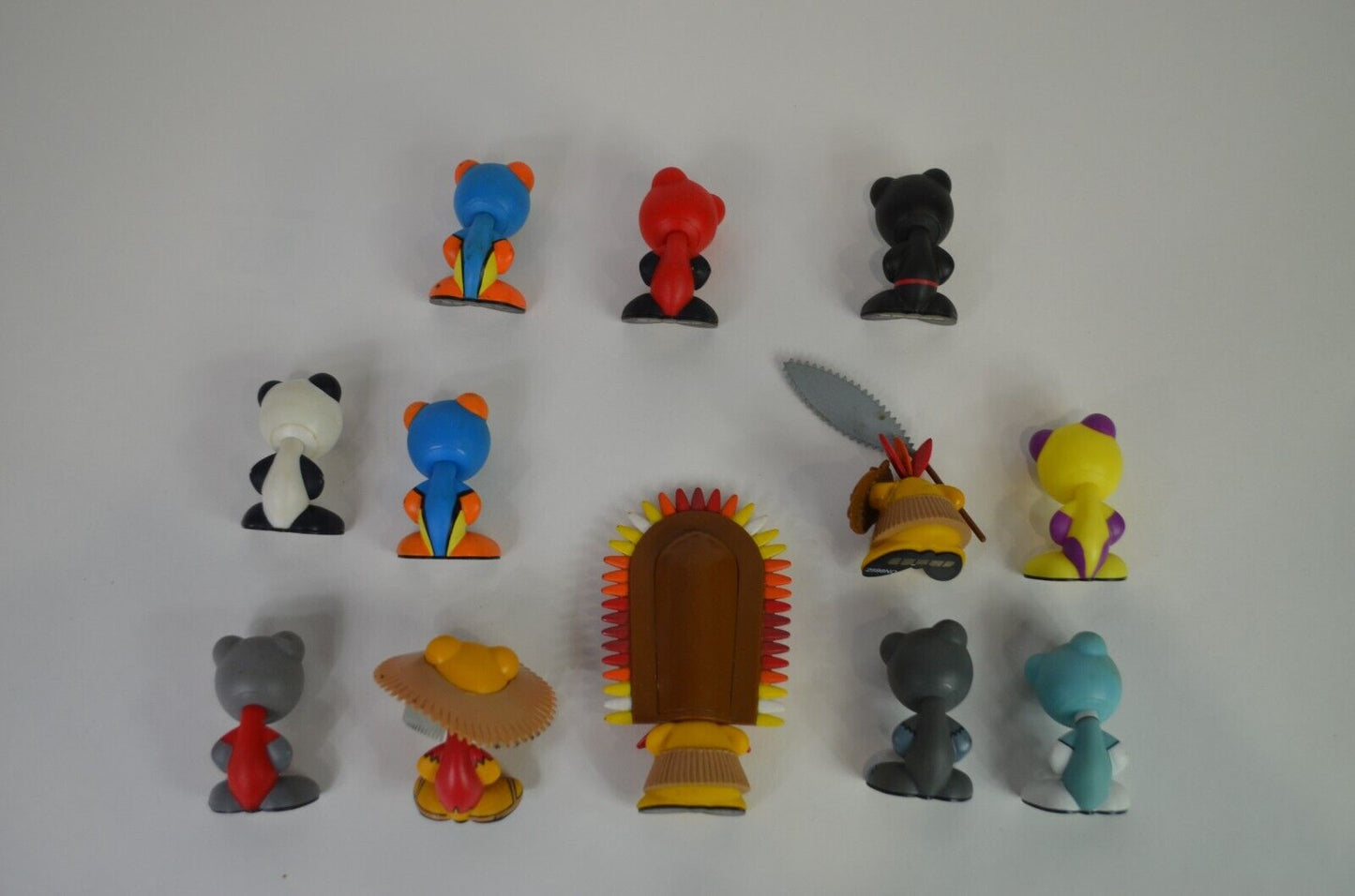 Lot of 12 Radica UB Funkeys Video Game Toys Set