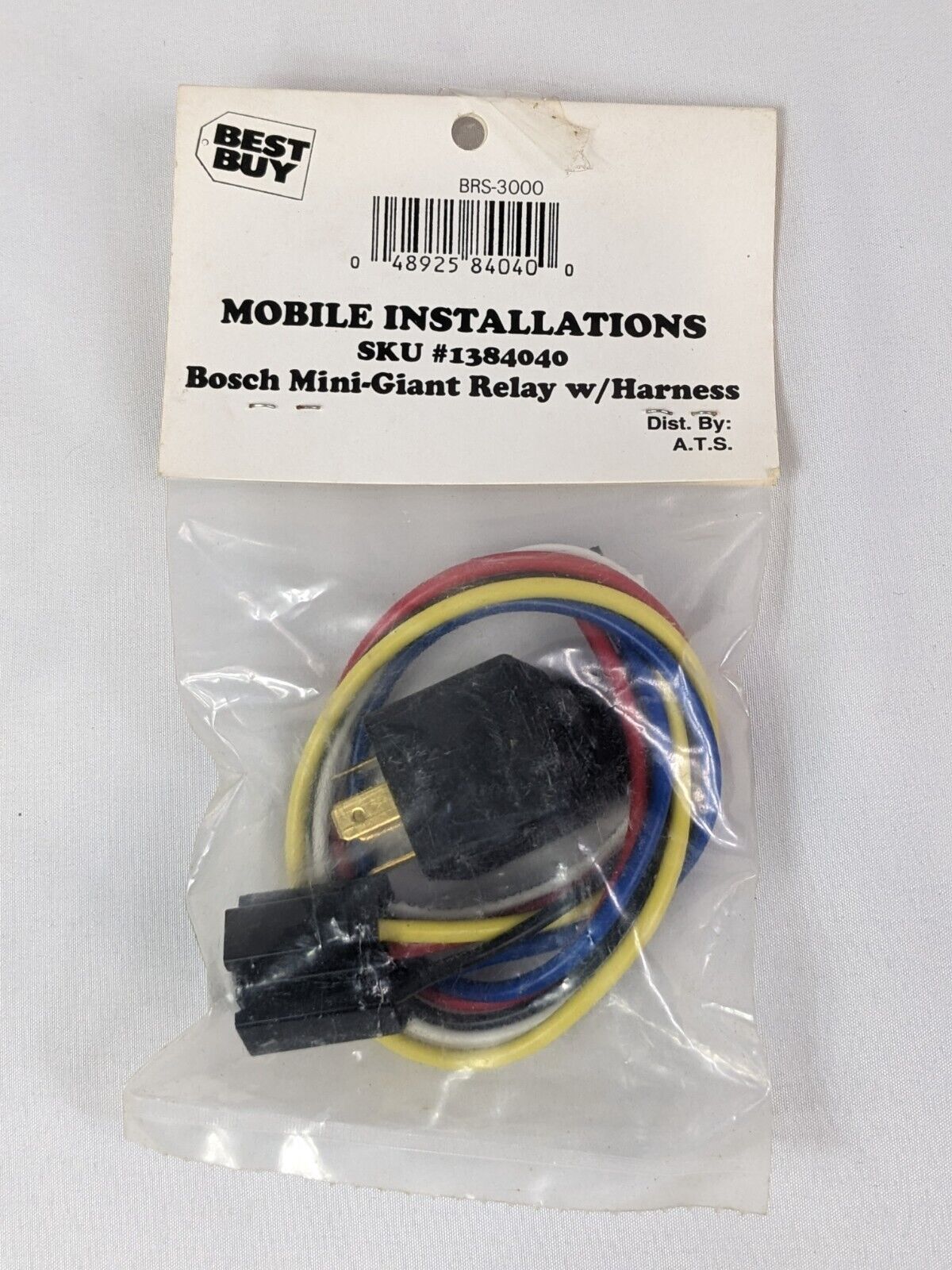 Mobile Installations 1384040 Bosch Mini-Giant Relay with Harness