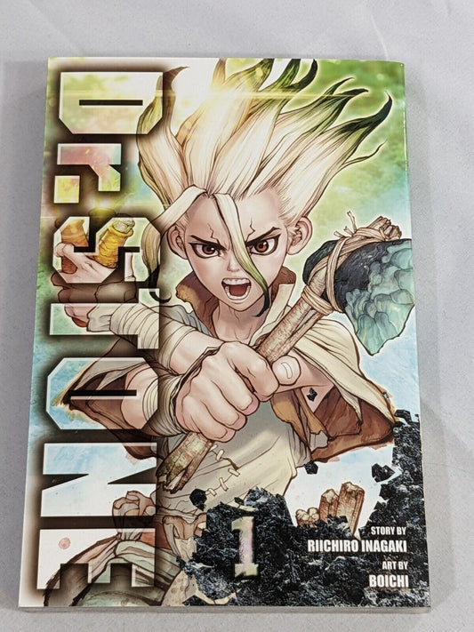 Dr. Stone Volume 1 Trade Paperback Book English Manga by Riichiro Inagaki