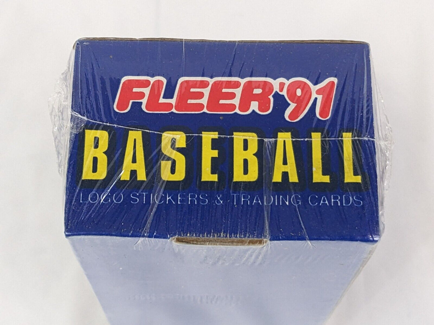 Fleer '91 MLB Major League Baseball Logo Stickers and Trading Cards Sealed