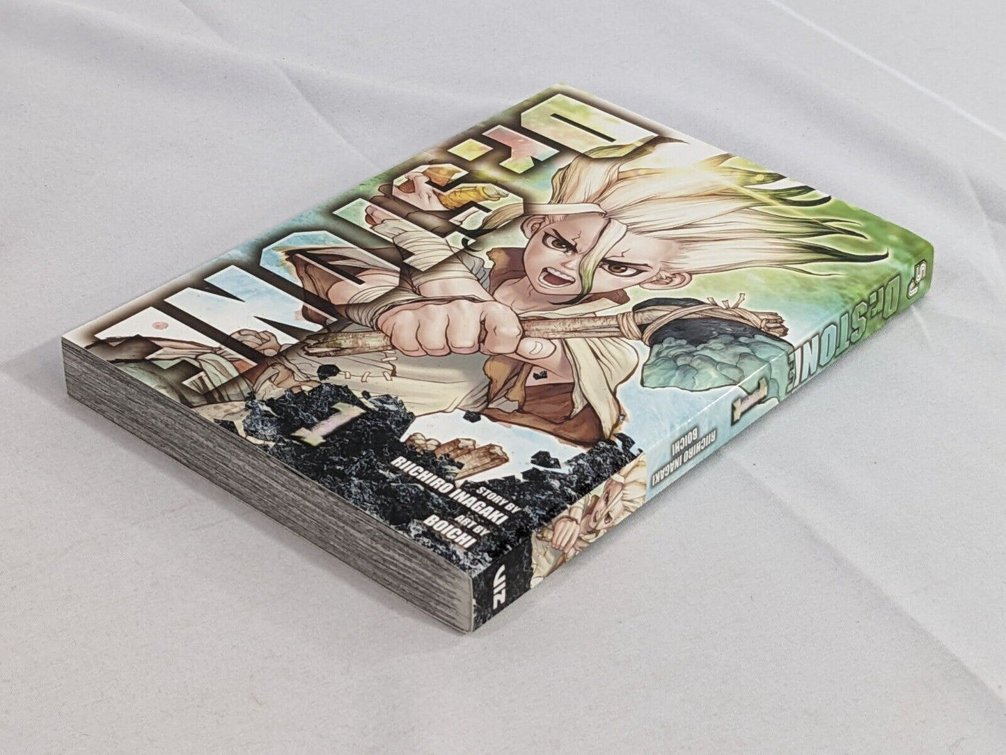 Dr. Stone Volume 1 Trade Paperback Book English Manga by Riichiro Inagaki