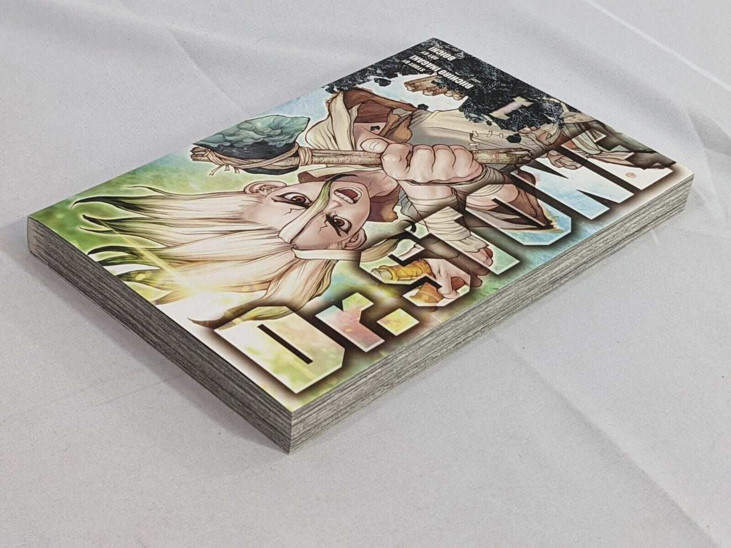 Dr. Stone Volume 1 Trade Paperback Book English Manga by Riichiro Inagaki