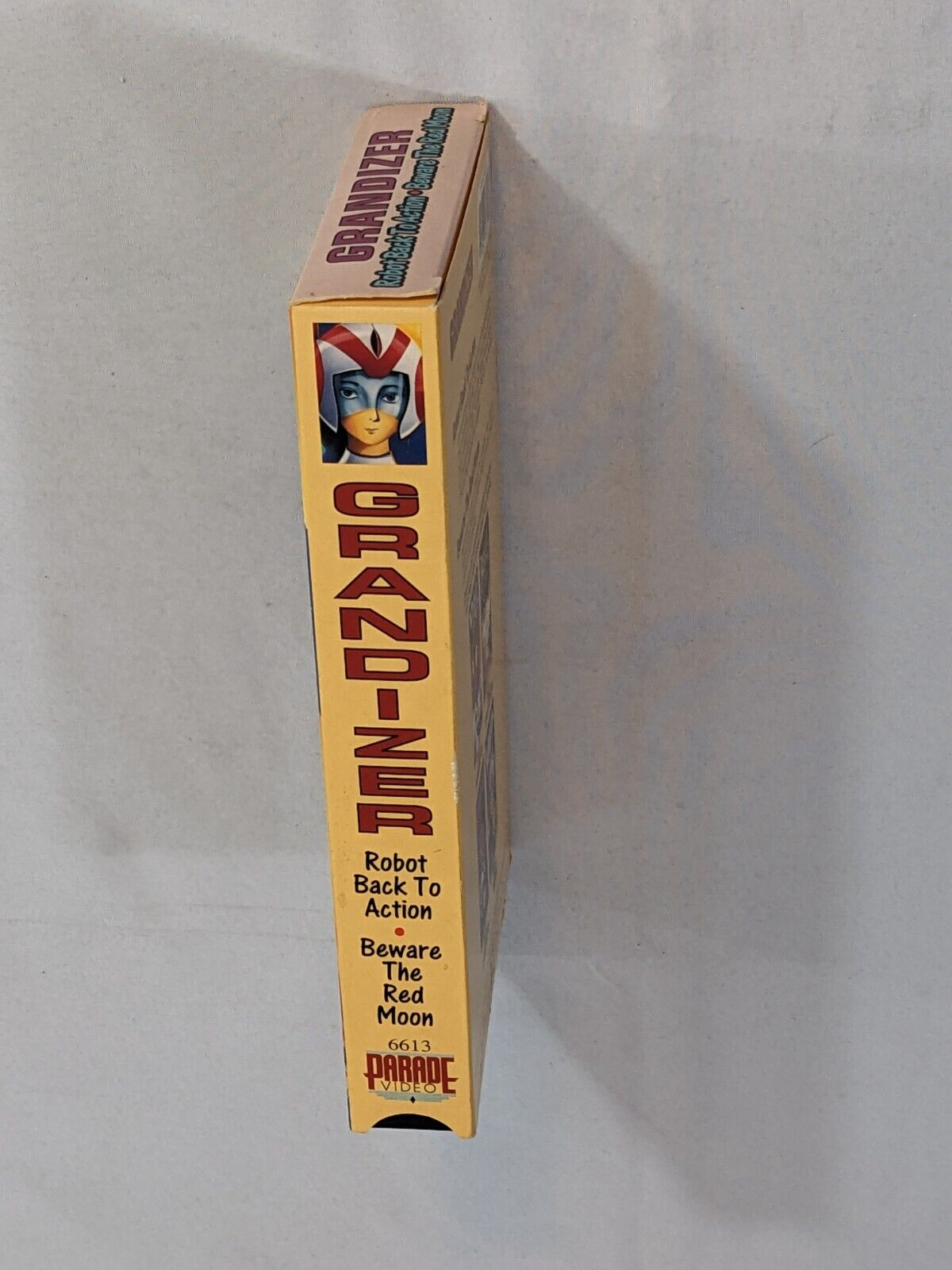 Grandizer Robot Back to Action Beware The Red Moon VHS Tape 6613 Parade Video 19