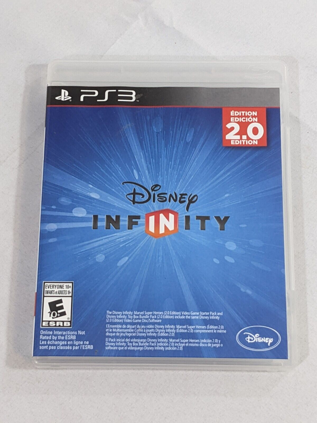 PS3 Disney Infinity 2.0 Edition Video Game Disc Playstation 3