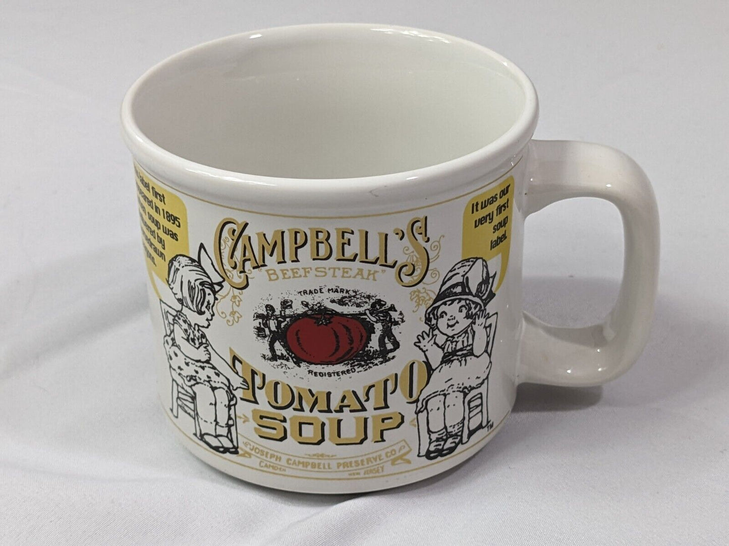 Campbell's Beefsteak Tomato Soup Ceramic Mug 1999 by Westwood