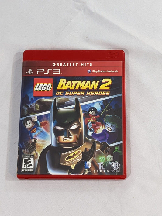 PS3 Lego: Batman 2 DC Super Heroes Video Game Disc Playstation 3 Greatest Hits