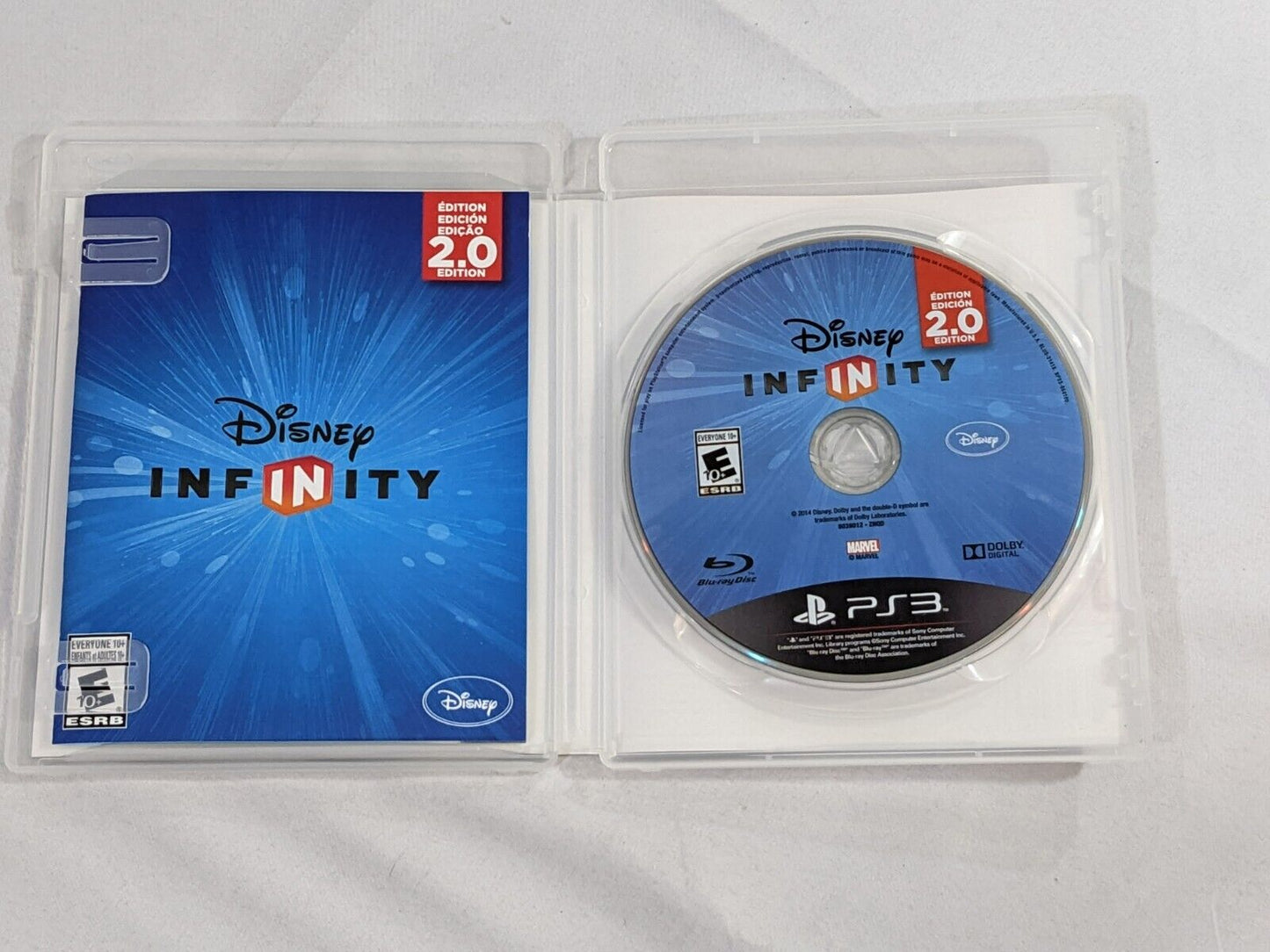 PS3 Disney Infinity 2.0 Edition Video Game Disc Playstation 3