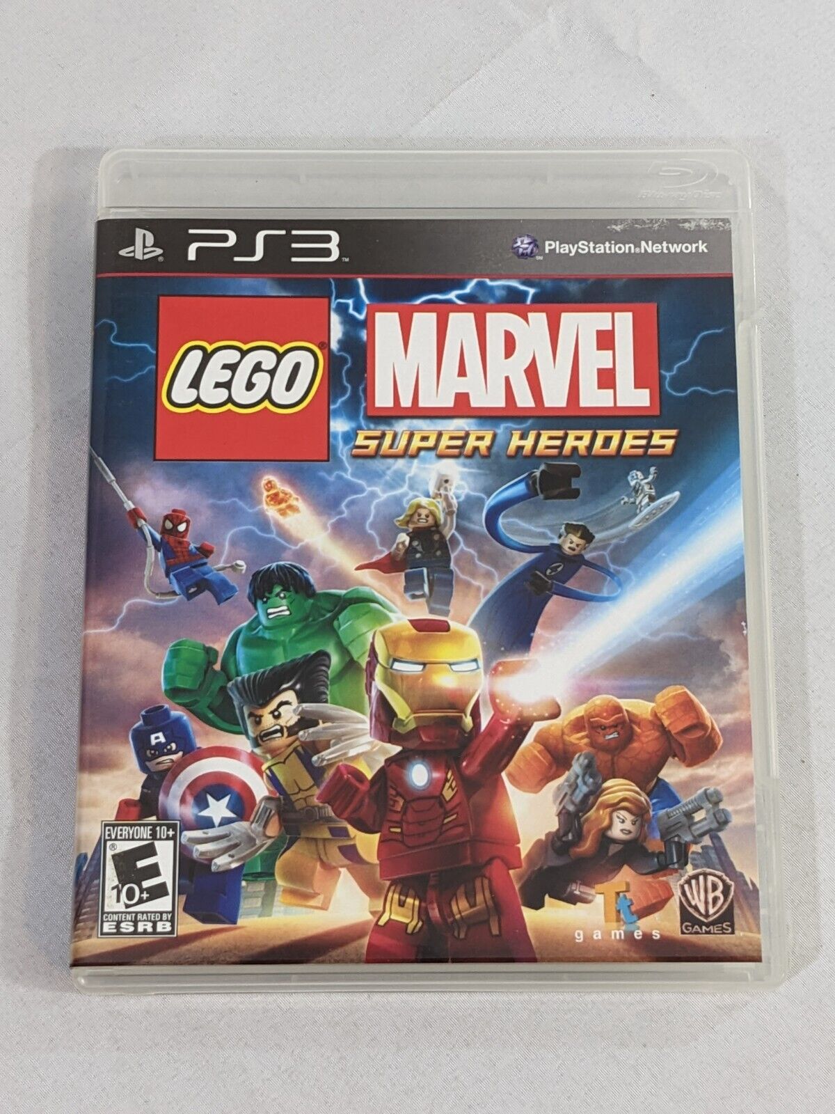 PS3 Lego: Marvel Super Heroes Video Game Disc Playstation 3