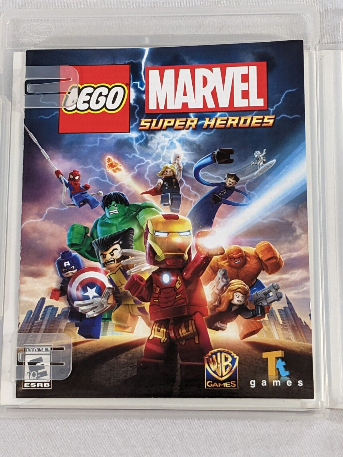 PS3 Lego: Marvel Super Heroes Video Game Disc Playstation 3