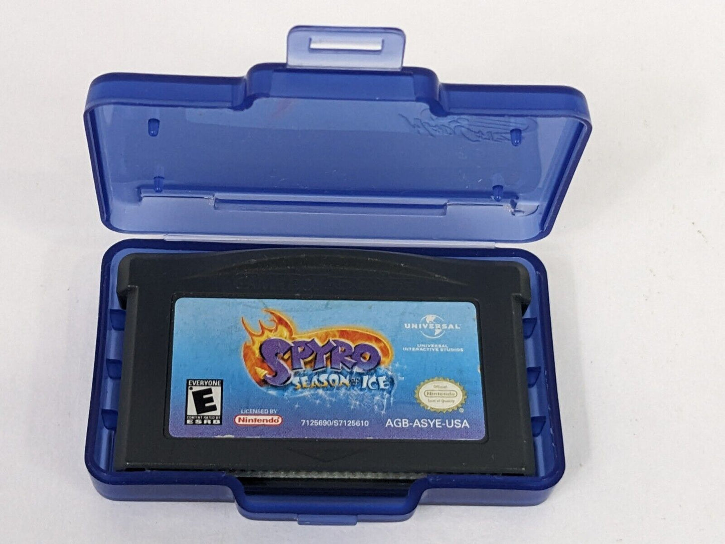 Spyro Season of Ice Nintendo Game Boy Advance Video Game Cartridge w/ Case