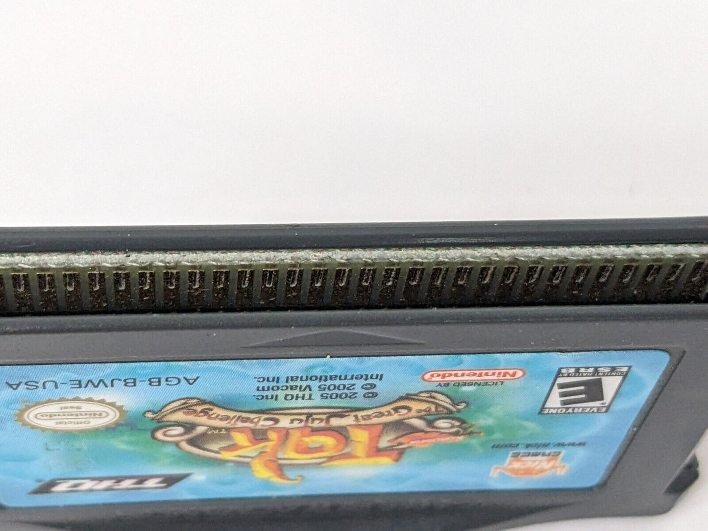 Nintendo Game Boy Advance Nickelodeon Tak: The Great Juju Challenge Game Cart