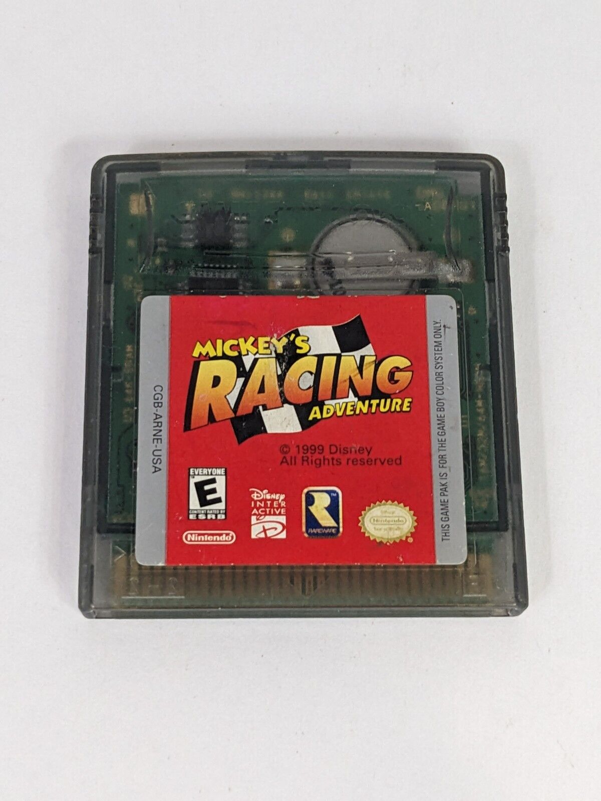 Nintendo Game Boy Color Mickey's Racing Adventure Video Game Cartridge