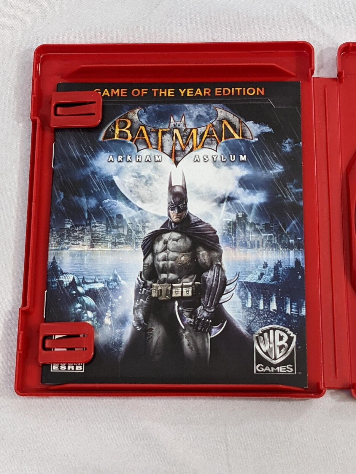 PS3 Batman Arkham Asylum Game of the Year Edition GOTY Game Disc Greatest Hits