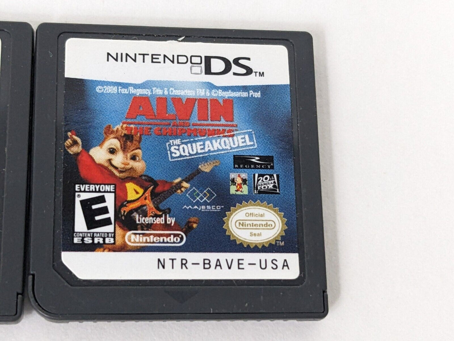 Lot of 2 Nintendo DS Diego's Build & Rescue Alvin & The Chipmunks The Squeakquel