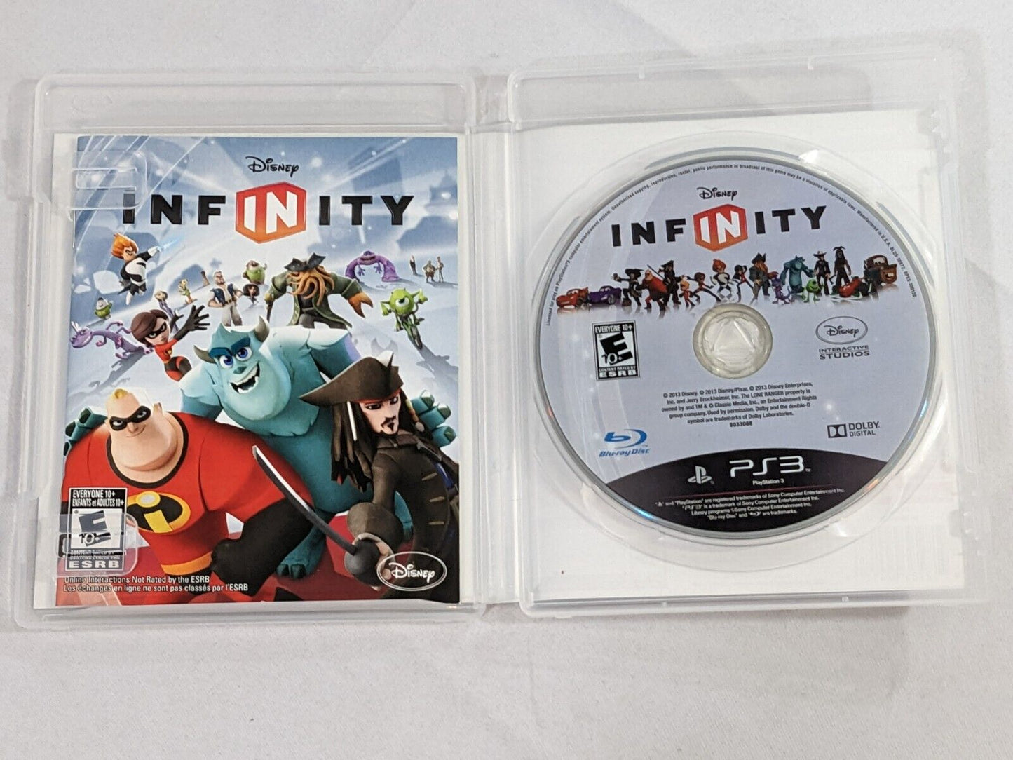 PS3 Disney Infinity Video Game Disc Sony Playstation 3