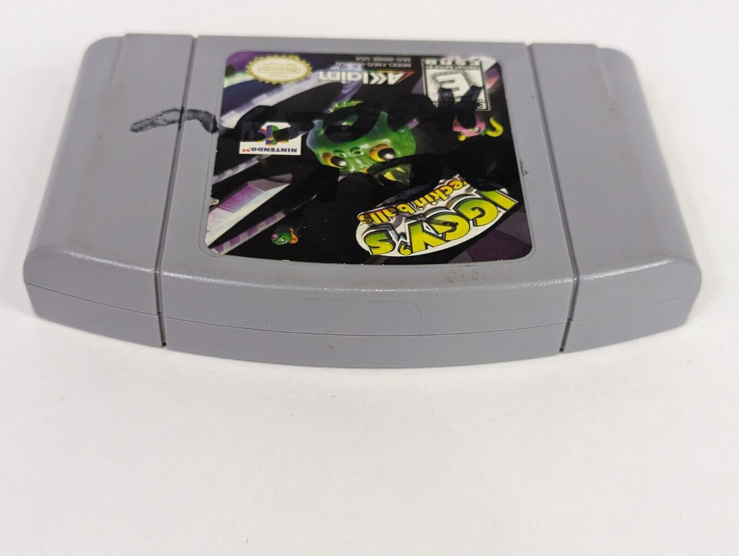 Nintendo 64 Iggy's Reckin' Balls Video Game Pak Cartridge