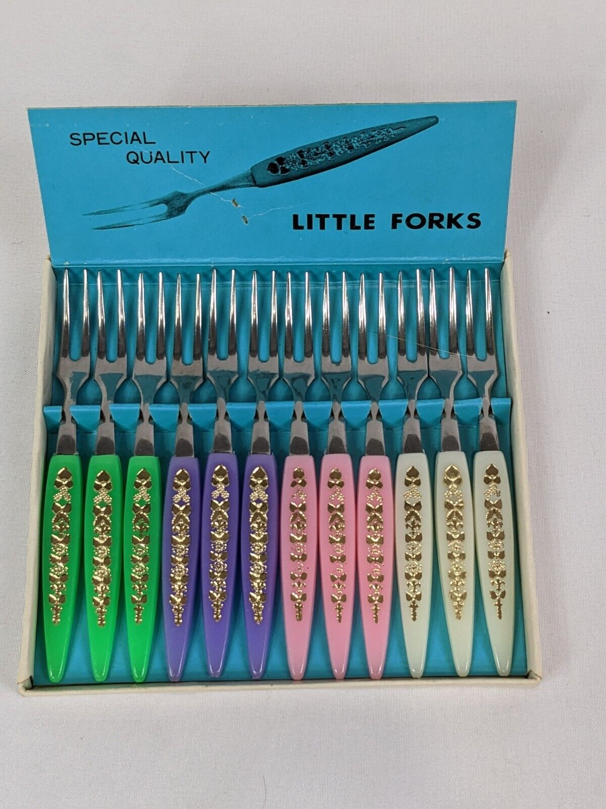 Vintage Little Fork 12 Stainless Steel Relish & Hors D'Oeuvre Special Quality