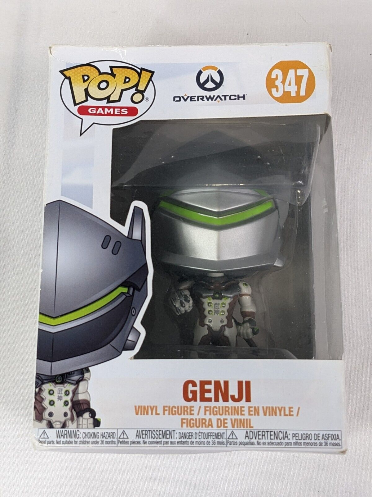 Funko Pop! Games Overwatch Genji #347 Collectible Bobblehead Vinyl Figure