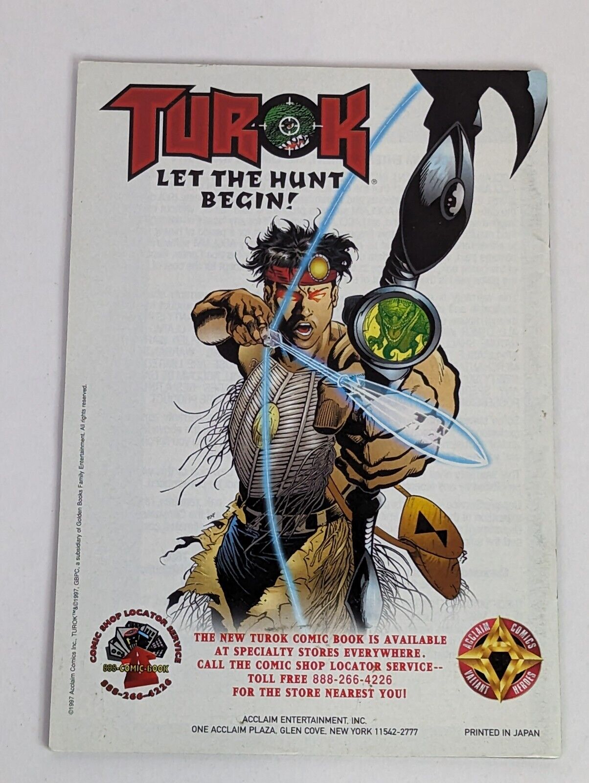 Nintendo 64 Turok: Dinosaur Hunter Video Game Pak & Instruction Booklet