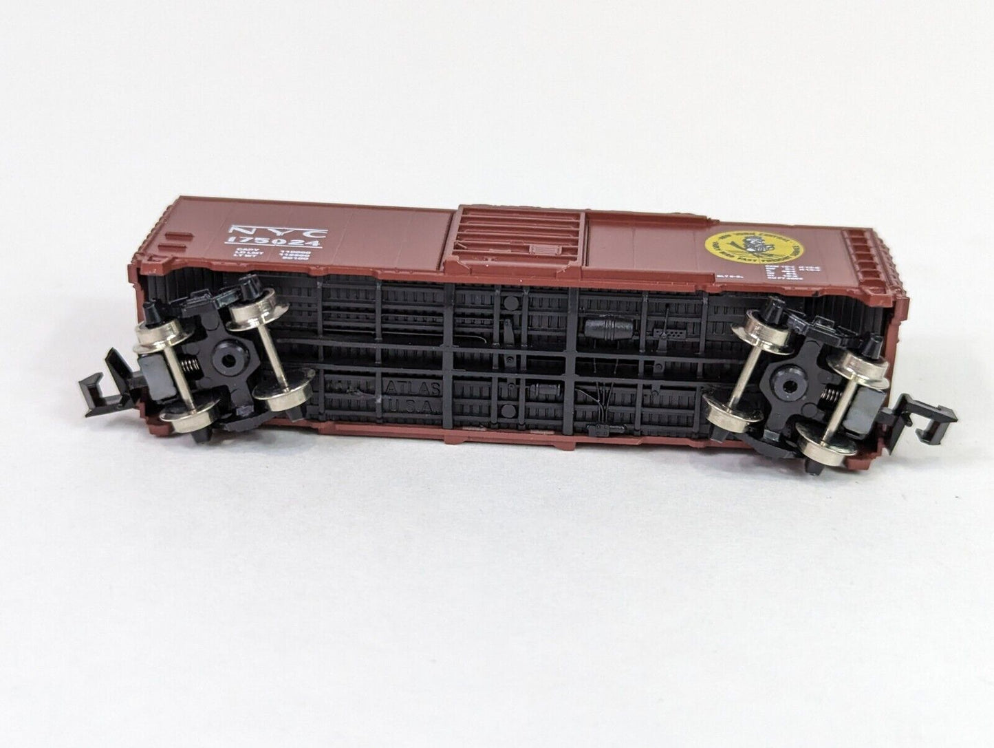 Atlas N-Scale 3435 40' Box Car New York Central Early Bird NYC 175024