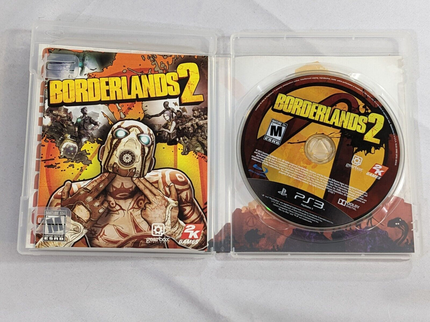 PS3 Borderlands 2 Sony Playstation 3 Video Game Disc by 2K Games