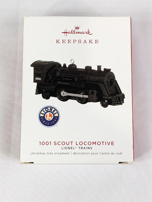 Hallmark Keepsake 1001 Scout Locomotive Lionel Trains Christmas Tree Ornament