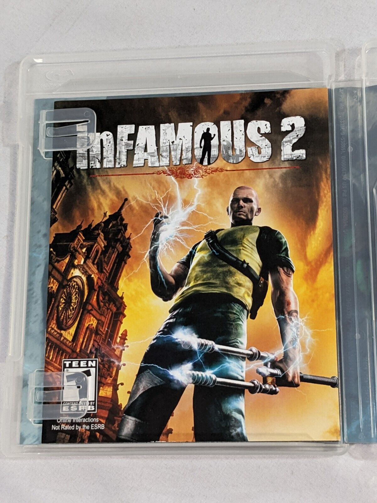 PS3 Infamous 2 Sony Playstation 3 Exclusive Video Game Disc by Sucker Punch