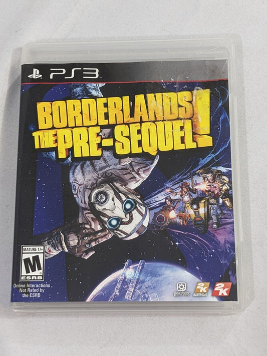 PS3 Borderlands The Pre-Sequel! Sony Playstation 3 Video Game Disc by 2K