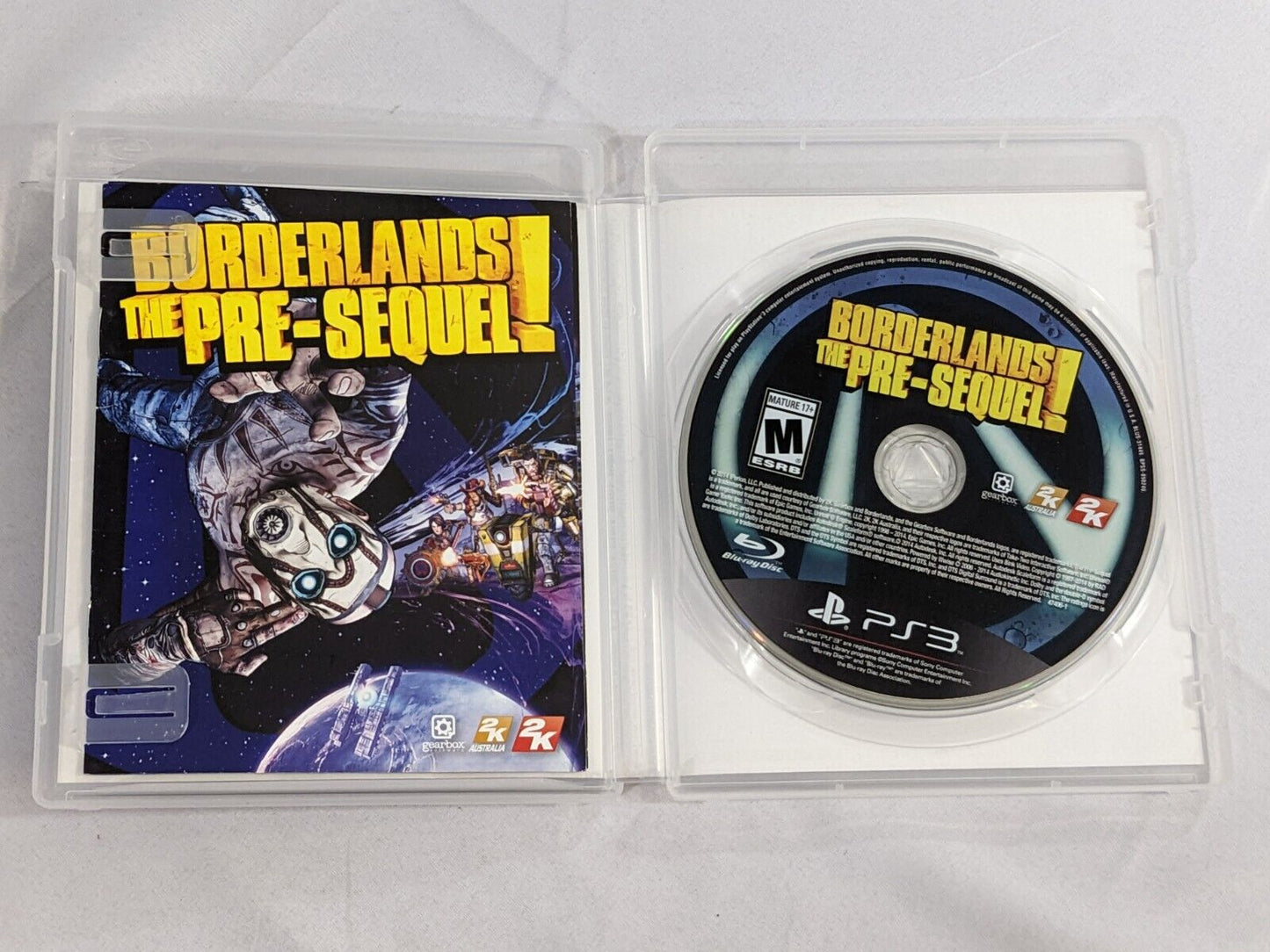 PS3 Borderlands The Pre-Sequel! Sony Playstation 3 Video Game Disc by 2K