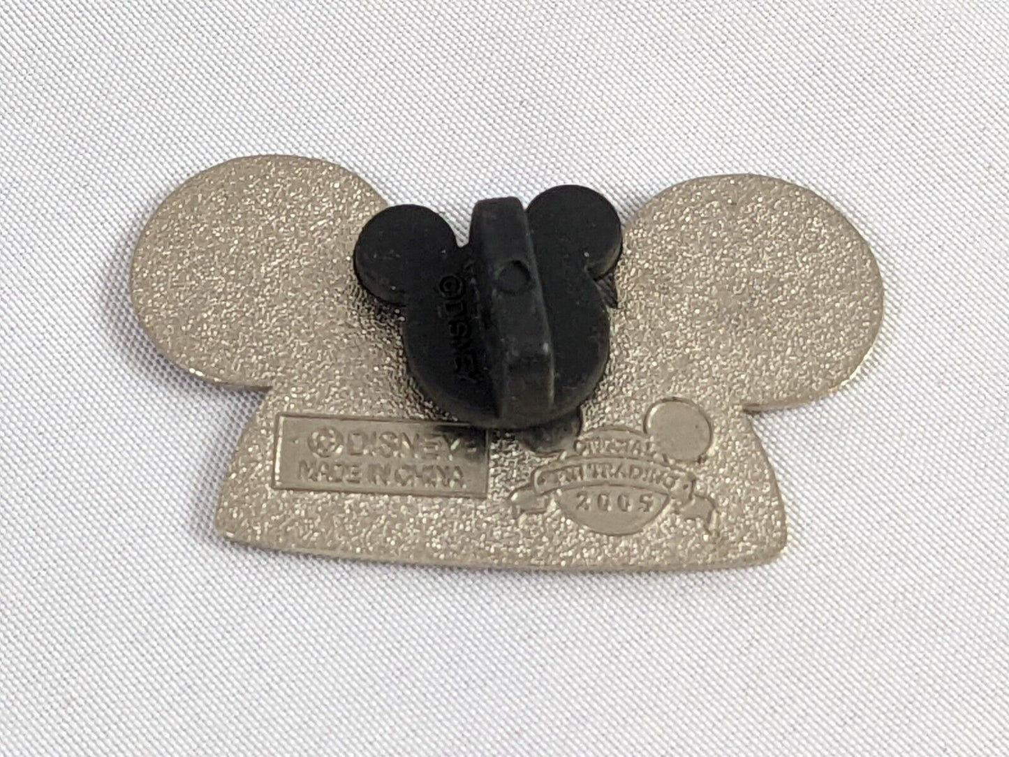 Disney Official Pin Trading 2005 Mickey Mouse Ears with Stone Embellish