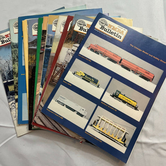 NMRA Bulletin January-December 1991 Collectible Magazine Complete Yearly Issue