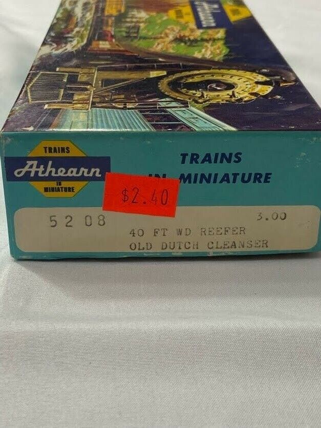 Athearn 40' WD Reefer Old Dutch Cleanser Cudahy Refrigerator Car Line #7485