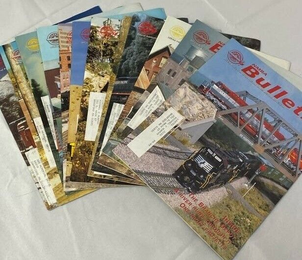 NMRA Bulletin January-December 1996 Collectible Magazine Complete Yearly Issue