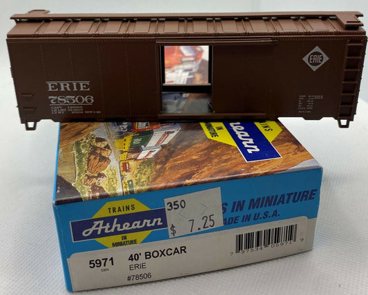 Athearn 40' Box Car Erie #78506