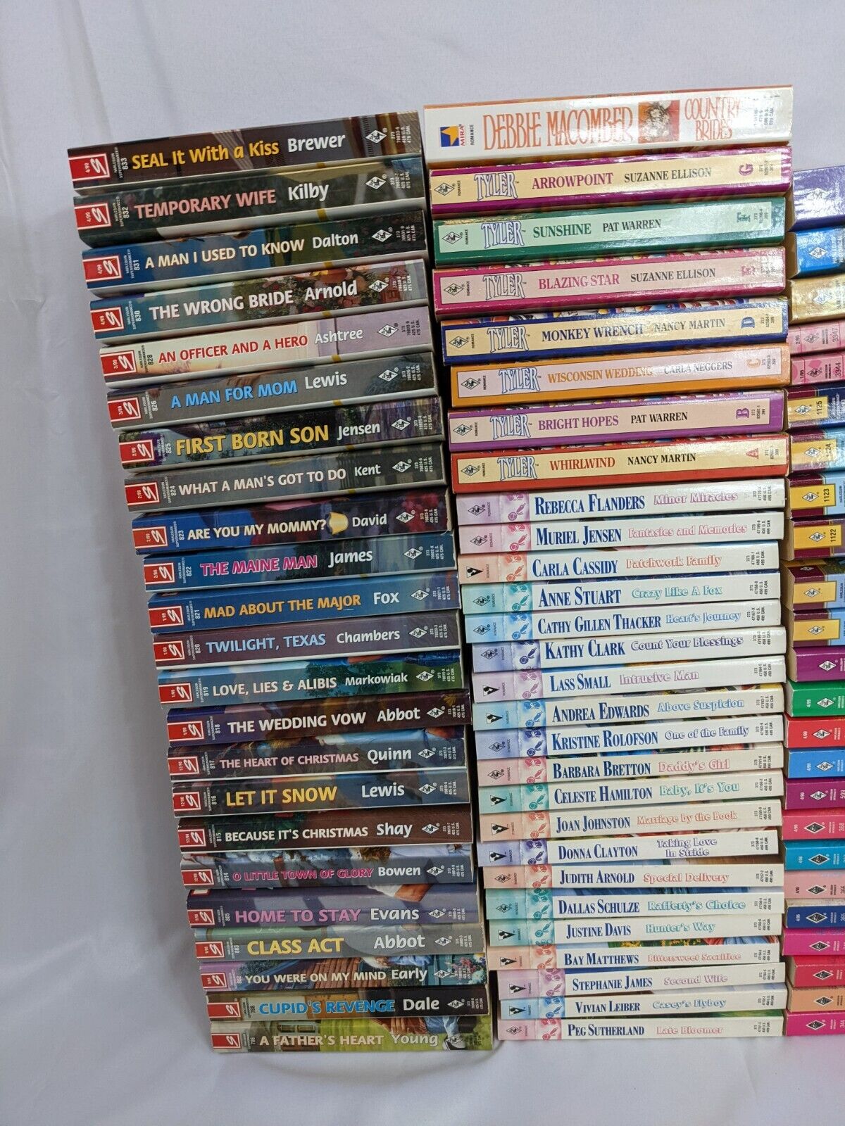 Lot of 123 Harlequin Romance Novel Books Various Paperback Vintage