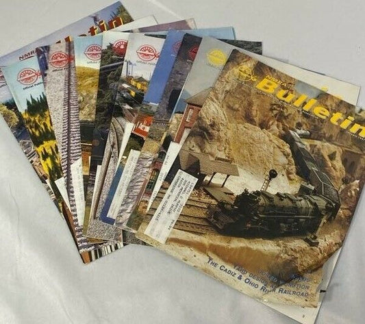 Lot of 11 NMRA Bulletin 1997 Collectible Magazine Monthly Issue MISSING MARCH