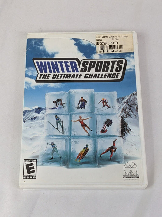 Nintendo Wii Winter Sports The Ultimate Challenge Video Game CASE ONLY! NO GAME!