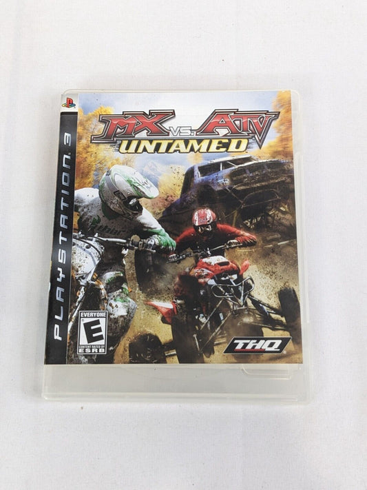 Sony Playstation 3 PS3 MX Vs. ATV Untamed Video Game Disc CASE ONLY! NO GAME!