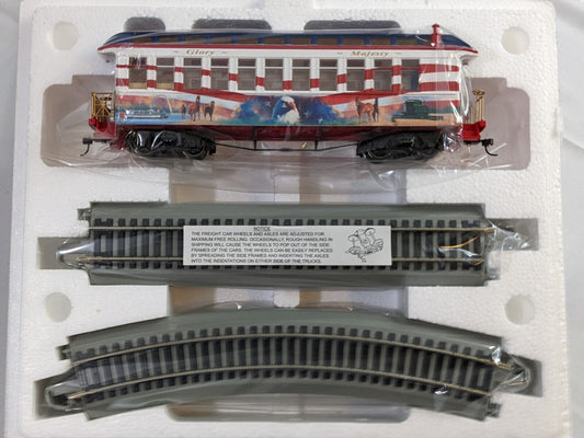 Hawthorne Village Glory & Majesty Observation Car w/ Certificate of Authenticity