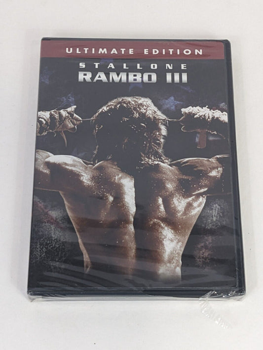 Sylvester Stallone Rambo III 3 Ultimate Edition DVD Movie Collection