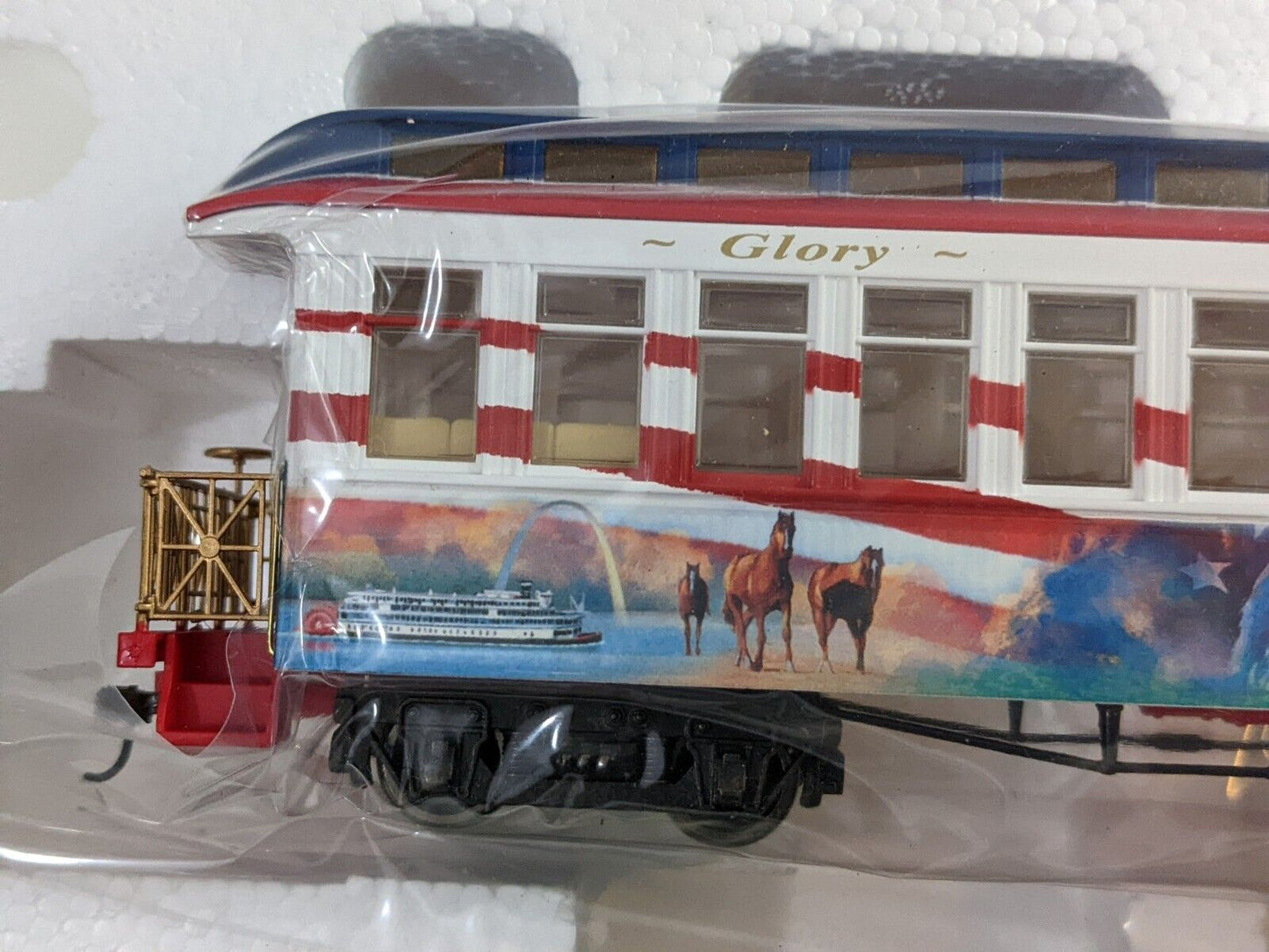 Hawthorne Village Glory & Majesty Observation Car w/ Certificate of Authenticity