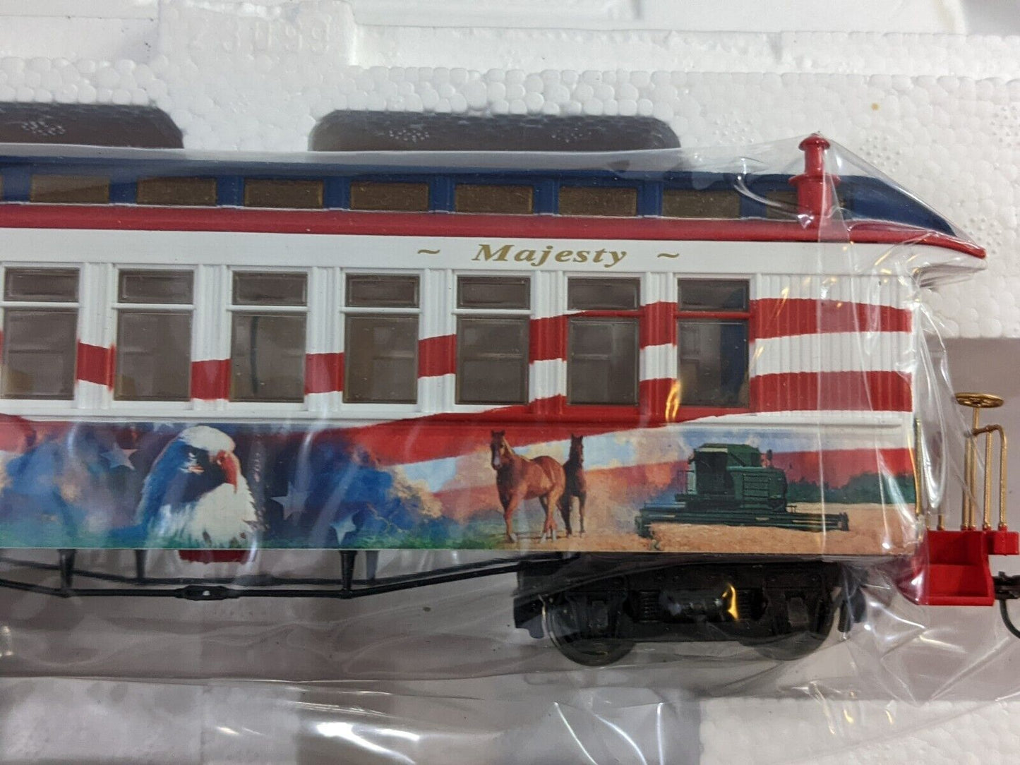 Hawthorne Village Glory & Majesty Observation Car w/ Certificate of Authenticity