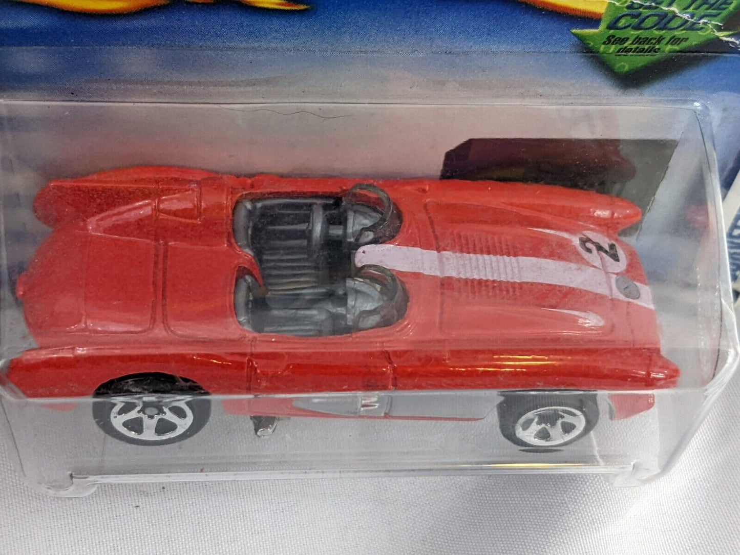 Hot Wheels First Editions Corvette SR-2 Die Cast Metal 2002 Collector No. 021