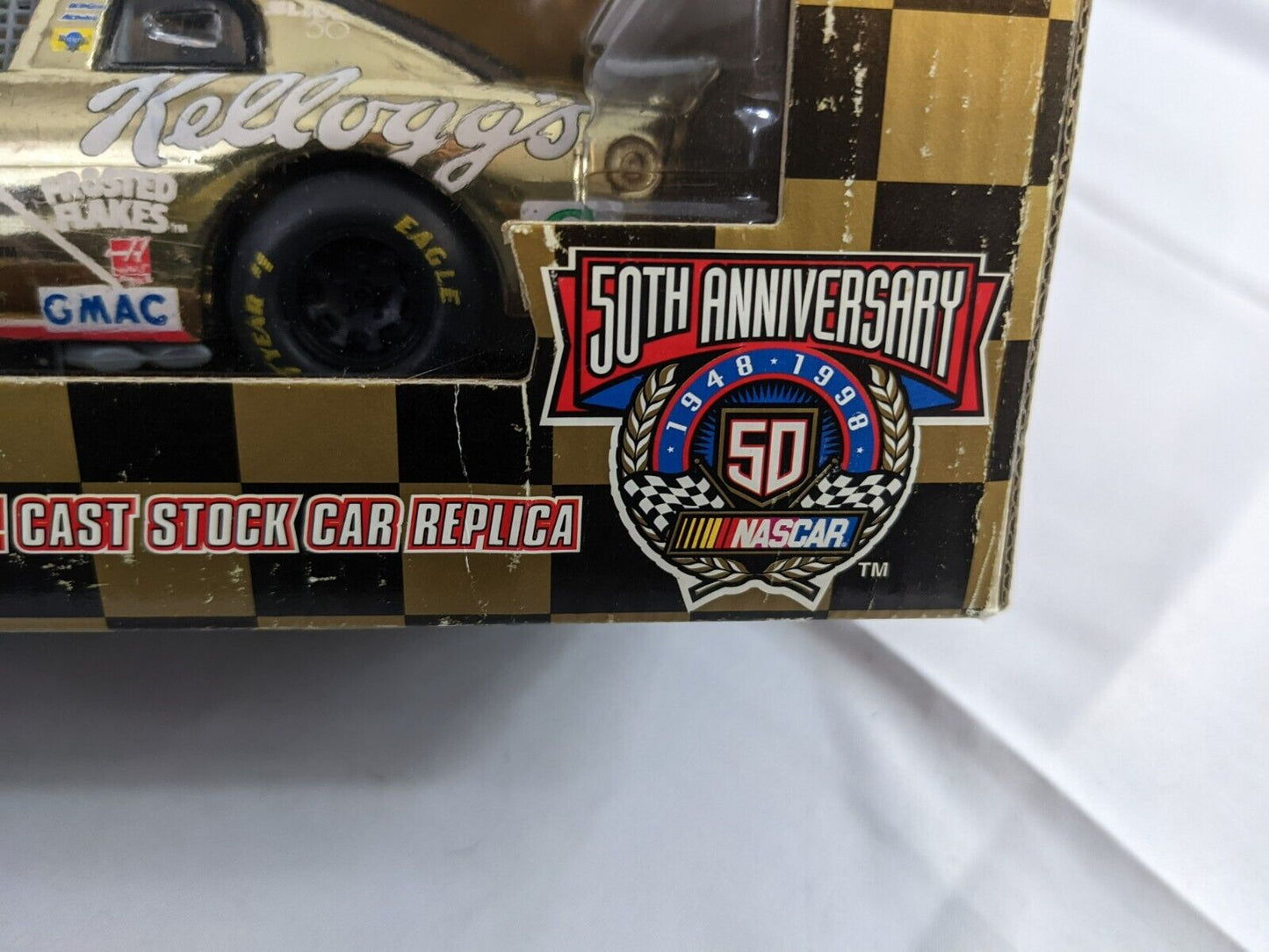 Racing Champions Nascar Gold Commemorative Series Die Cast Stock Car Replica