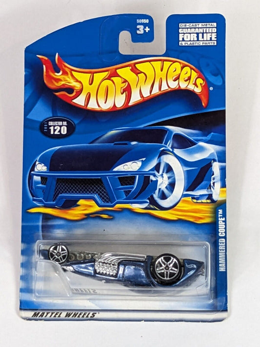 Hot Wheels Hammered Coupe Upside Down 2001 Collector No. 120 Mattel Die-Cast