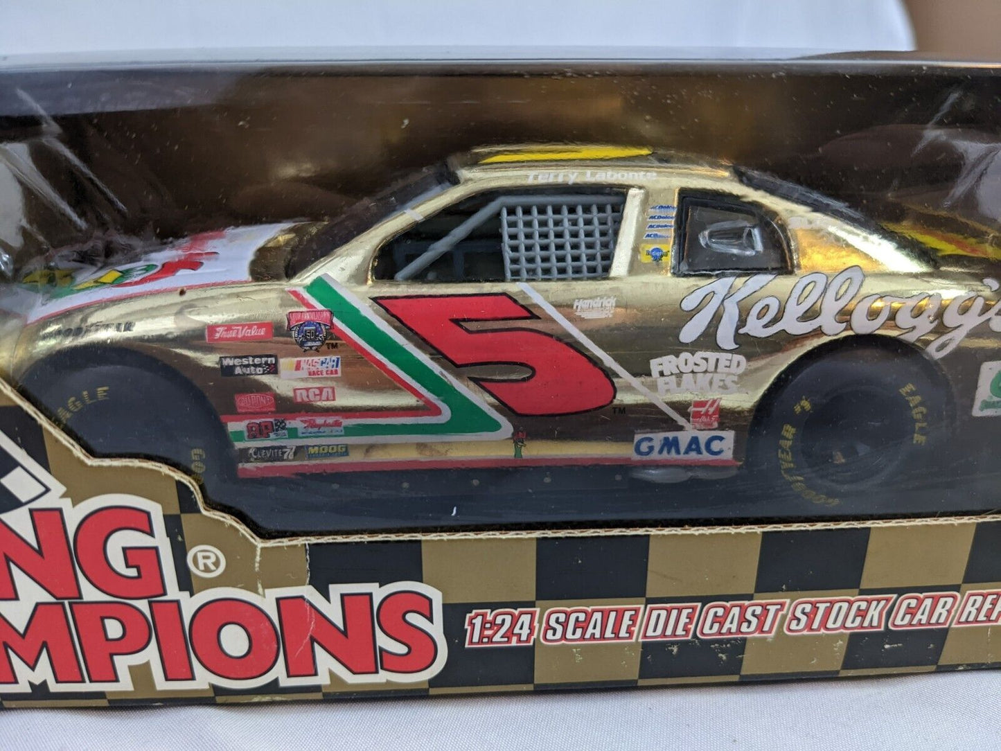 Racing Champions Nascar Gold Commemorative Series Die Cast Stock Car Replica