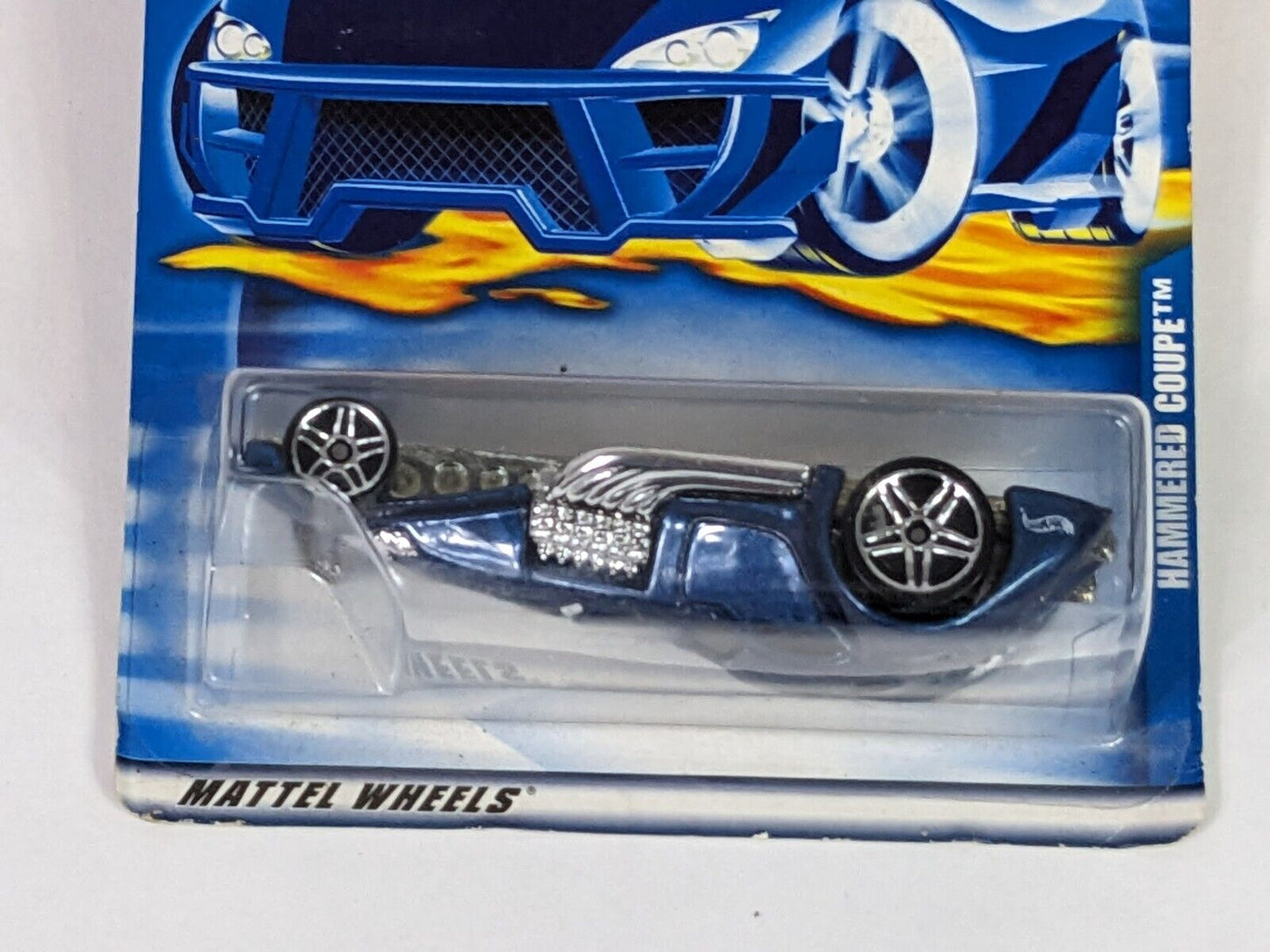 Hot Wheels Hammered Coupe Upside Down 2001 Collector No. 120 Mattel Die-Cast